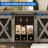 Farmhouse Coffee Bar Cabinet with Storage, Sliding Barn Door Sideboard Buffet, Wine Bottle & Glass Storage Cabinet-275772506