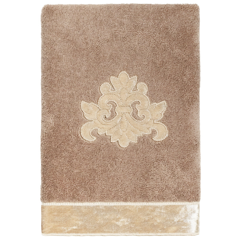  100% Turkish Cotton Hand Towel, Cocoa