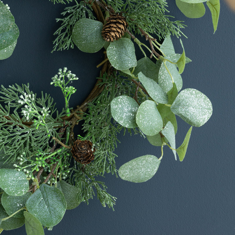 D14.2 "Ensemble de 2 bougies en eucalyptus