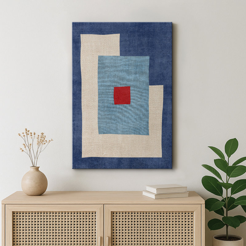 Abstract Abstract, H 36 po x l 24 po, Toile tendue