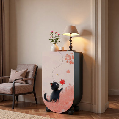 Decor French style living room storage cabinet