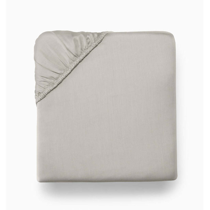 Carlotta 100% Cotton Fitted Sheet, King Fitted Sheet, Gray