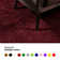 Modern Plush Solid Color Rug - Burgundy, Pet and Kids Friendly Rug. Made in USA, Rectangle, Area Rugs Great for kids, Pets, Event, Wedding 