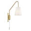  Applique murale réglable 1 lumière Owen en laiton chaud Owen-31902421