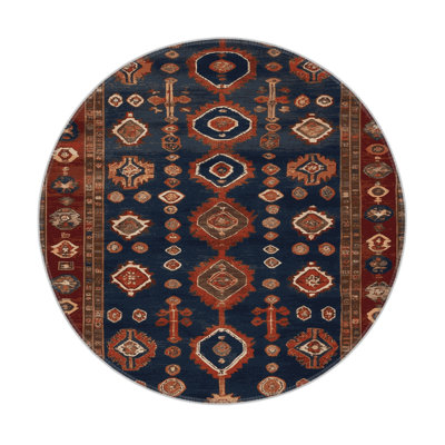 Turkish Brown Indoor and Outdoor Area Rug