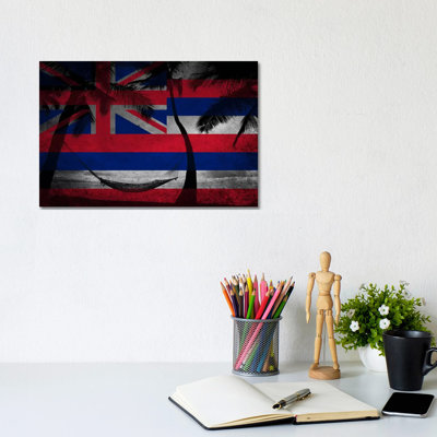 Hawai'i (Beach Landscape) 1 Piece Wrapped Canvas Painting