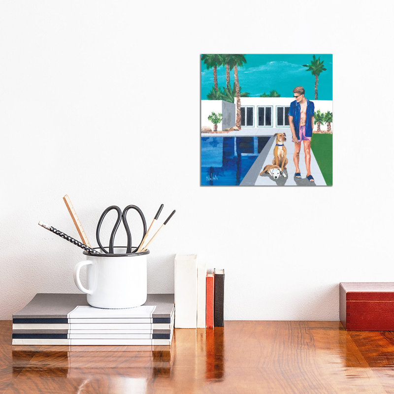 Paul by Dan Nelson - Wrapped Canvas Painting, 30.48 cm H x 30.48 cm W