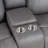 Modern 79" Wide Leatherette Manual Reclining Loveseat with Cup Holders & Storage Console，2-Seater Recliner，with Comfortable Foam & Pocket Coil Seating-183615256