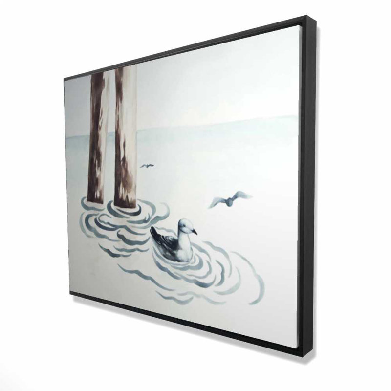 Mouette - Toile encadrée pour la maison