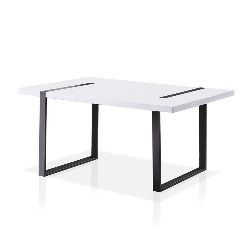 Ivie Metal Base Dining Table