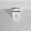 Toilettes blanches modernes avec siège bidet intégré - Ouverture/fermeture automatique, capteur de pied, jet hygiénique féminin, couvercle intelligent intégré à ouverture/fermeture avancée, télécommande disponible.