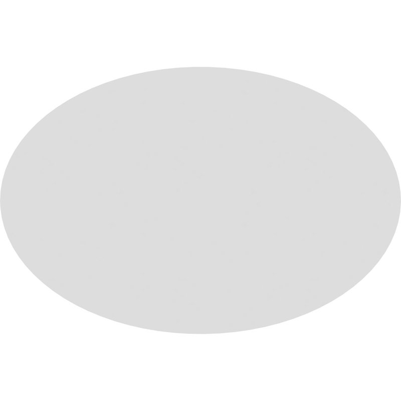 Standard Dalton Rosette with Beveled Edge, 2"H x 3"W x 0.5"D