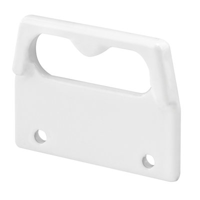 White Window Latch Face Keeper (2-Pack)