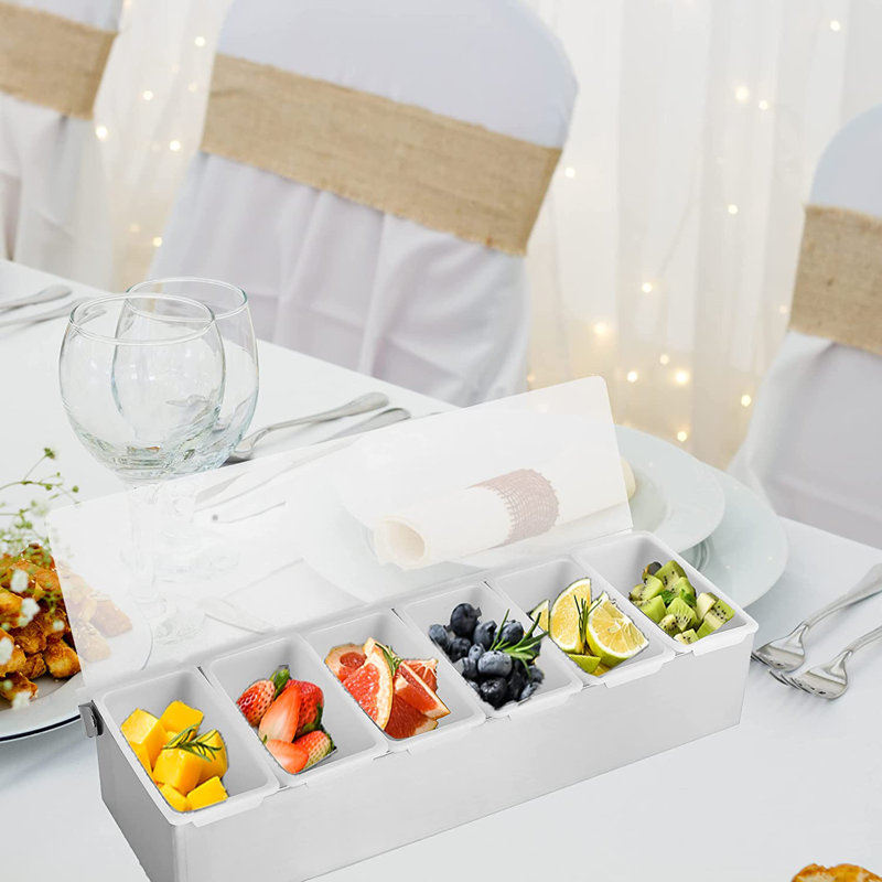 Belfry Kitchen Marlene Plastic Condiment Server