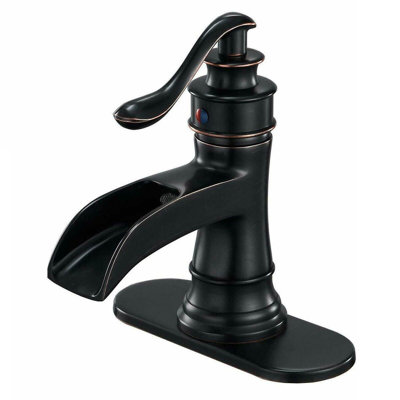 Robinet de salle de bain monocommande à fixation sur le comptoir