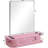 Locking Wall Mount Barber Salon Station with Mirror-309902445