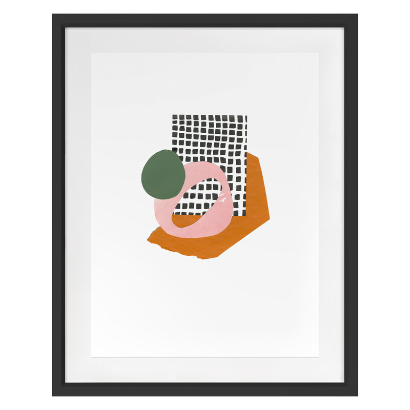 Los Angeles 2 Print by Jones, Emma, Black Framed, 30" H x 24" W