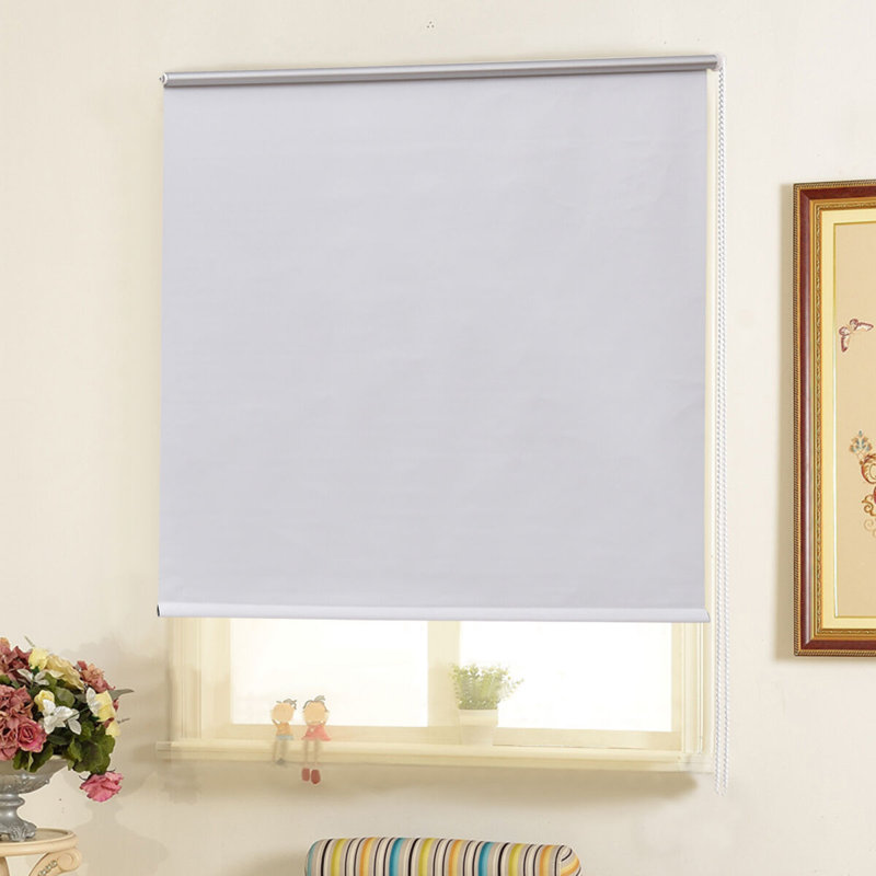 Blackout Roller Blind, White