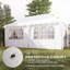 3m x 6m Steel Pop-Up Gazebo