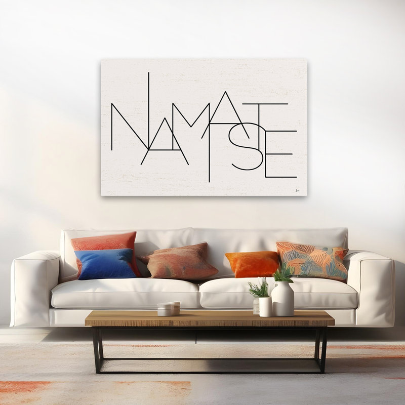 Calming Lettering - Calm II Crop, 40" H x 60" W