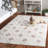 Werther Hand Tufted Wool/Cotton Geometric Rug in Ivory/Beige-1735436874
