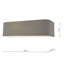 Prestano Flush Mounted Sconce