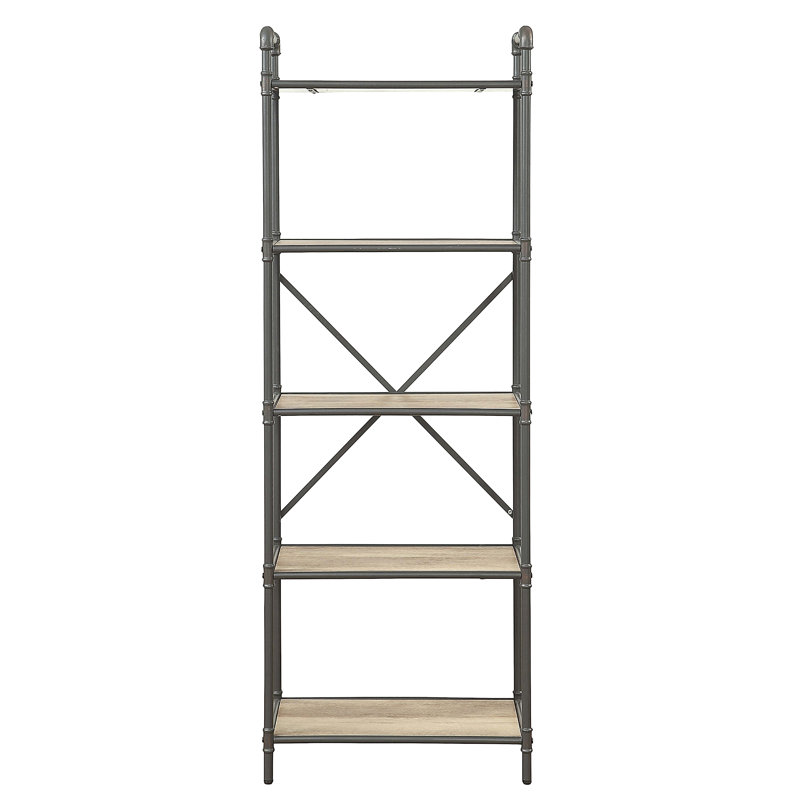 Bookcase, (5 Shelves) 63.5"H x 26.5"W x 14.5"D.