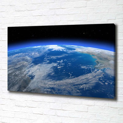 Planet Earth - Wrapped Canvas Print