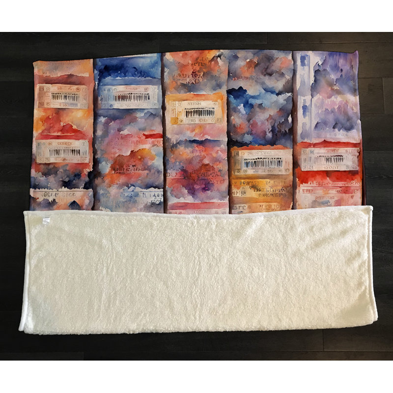 Couverture en sherpa, L 51 po x L 60 po