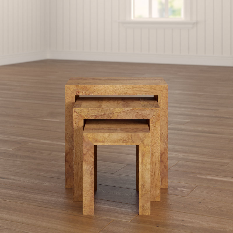 Adeliza Solid Wood Nesting Tables