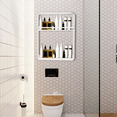 Metal Bathroom Shelves