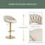 Tabouret de bar pivotant Punak-86836664
