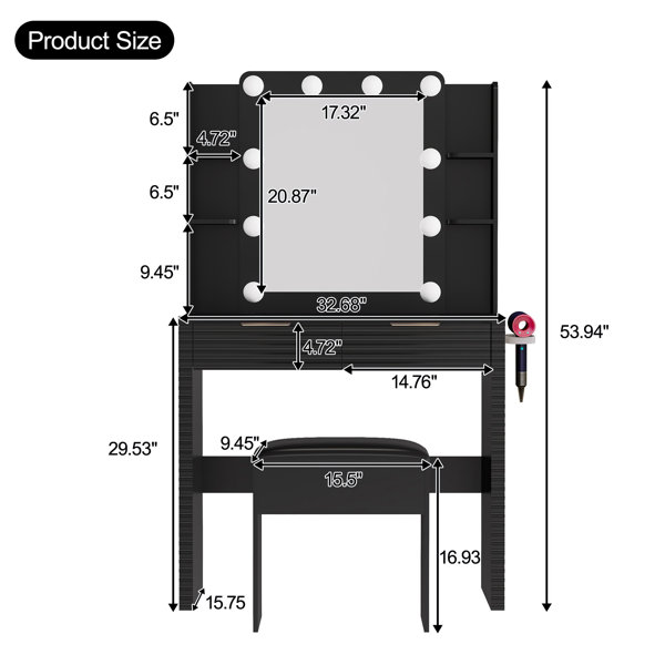 Dimensions du produit