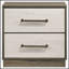 Table de chevet 2 tiroirs Edmondson