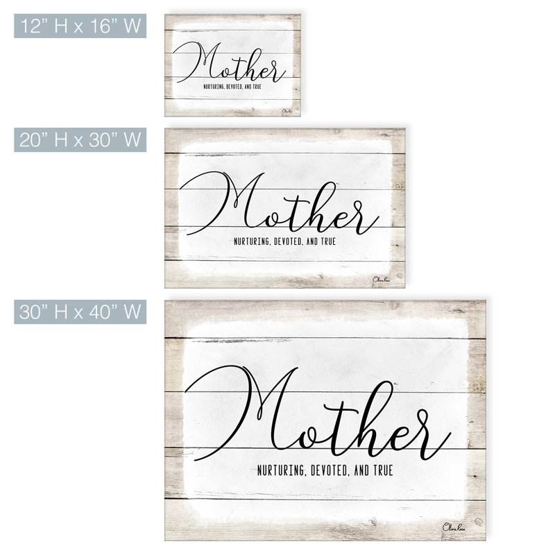 " Mother " by Olivia Rose, 20" H x 30" W x 1.5" D