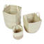 Novica Handmade Mesoamerican Totes Palm Frond Fiber Baskets (Set Of 3)