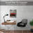 Wall File Holder 5 Tier Vertical Hanging File Organizer Wall Mount Paper Folder Rack With Bottom Flat Tray For Office And Home,Black-936346669-936346671