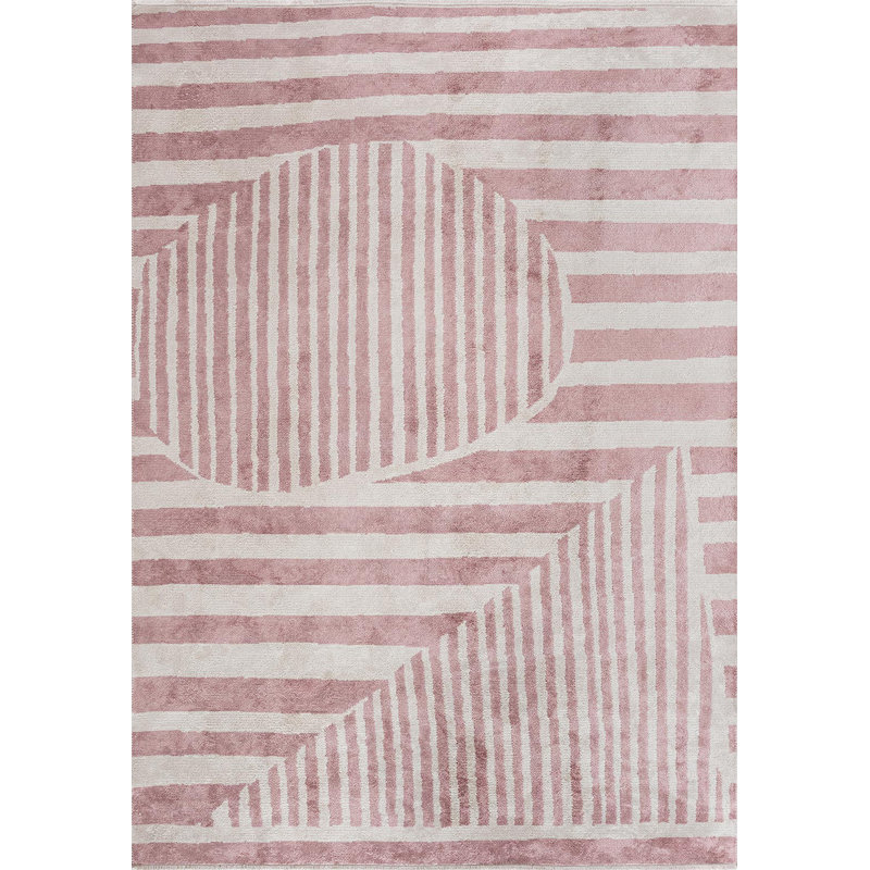 Tapis Mid-Century moderne, Carré 9 pi