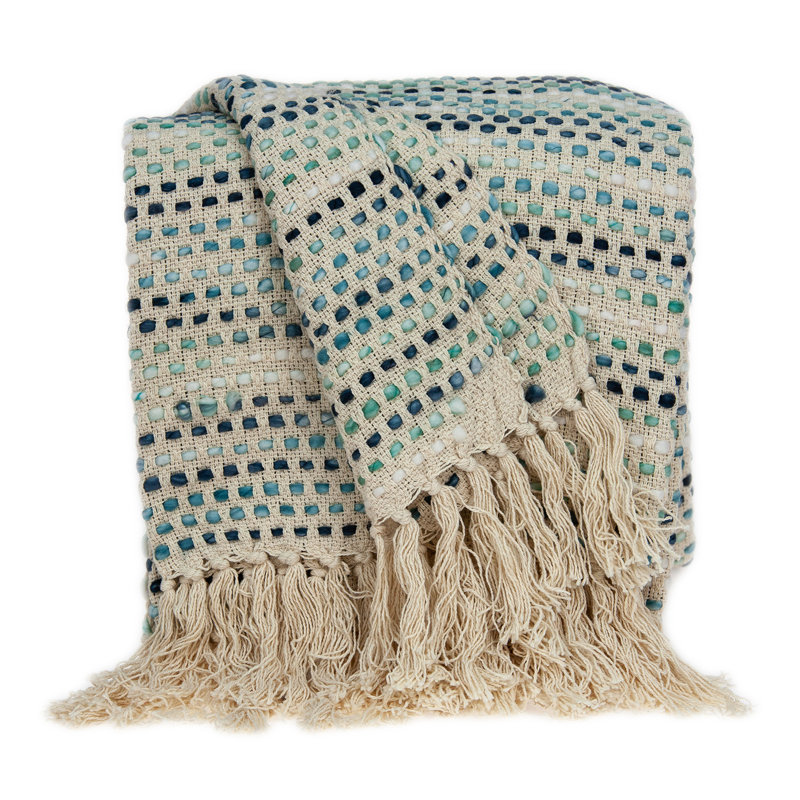 Marcellina  Hand Woven Throw Blanket