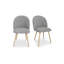 Chaise d'appoint rembourrée en bois massif Loeda-2053406197-2053406196