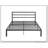 Metal Bed Frame With Headboard-1173237750