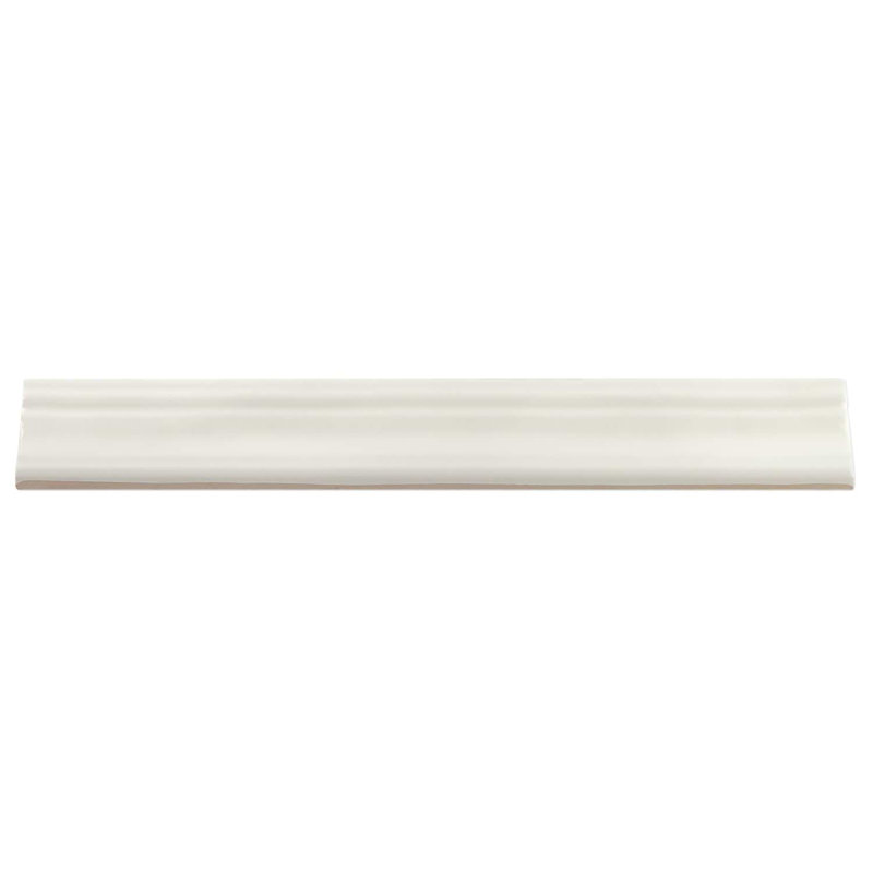 Manchester 2x12 Ceramic Chair Rail Liner, Vanilla