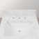 Minnetrista 30'' Single Bathroom Vanity with Carrara Marble Top