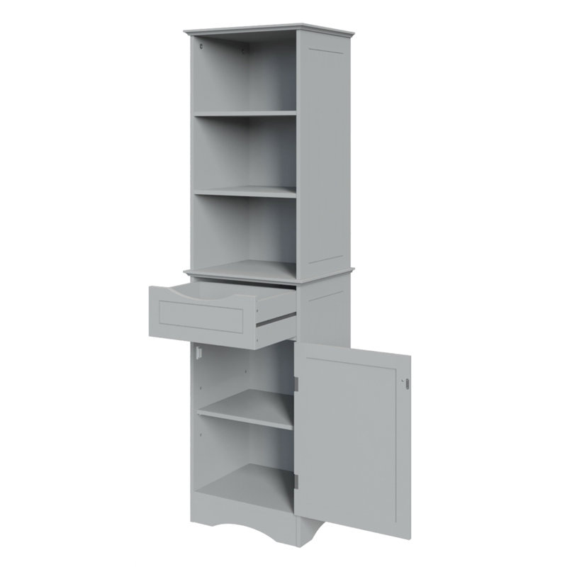 Ashland Linen Cabinet, Grey