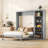 Murphy Bed with Convertible Bookcase-109052319-109052316