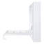 Grand lit escamotable mural avec tablettes, blanc-274426637-274426626