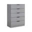 Phoenix 5 Drawer Chest Bedroom Storage Unit-1675071292