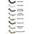 Aariel Steel Adjustable 1'' Single Curtain Rod-19324272-19324269
