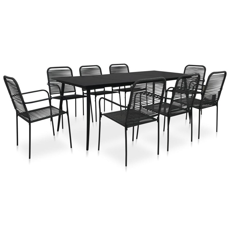 8 - Person Patio Dining Set with Rectangular Table