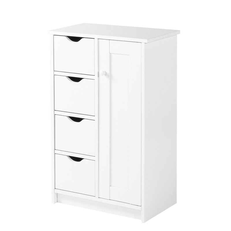 Aevyn Solid Wood Freestanding Bathroom Cabinet